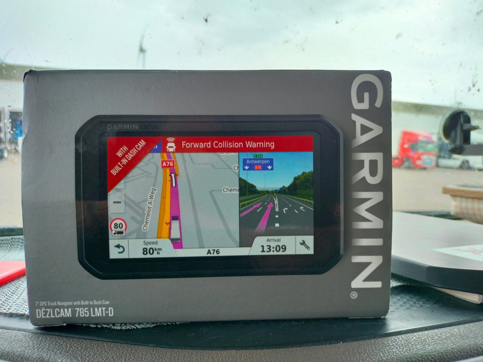 Garmin DezlCam 785 LMT-D Truck Navigatiesysteem, Auto diversen, Autonavigatie, Ophalen of Verzenden, Gebruikt