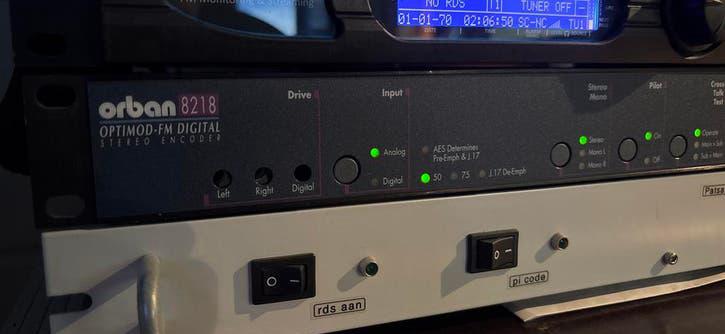 Orban 8218 Optimod-FM Digitale Stereo Encoder, Ophalen, Gebruikt, Audio