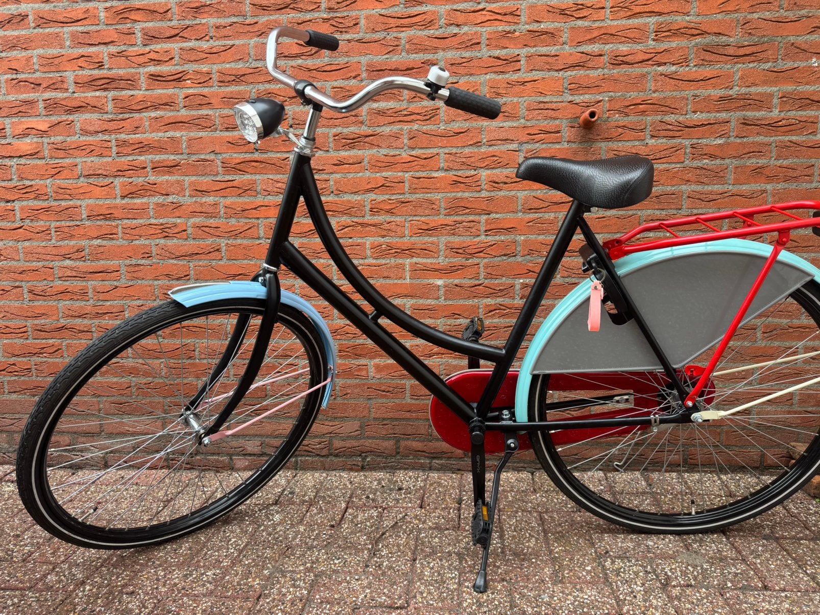 28 inch meisjes fiets als, 50 tot 53 cm, Ophalen, Zo goed als nieuw