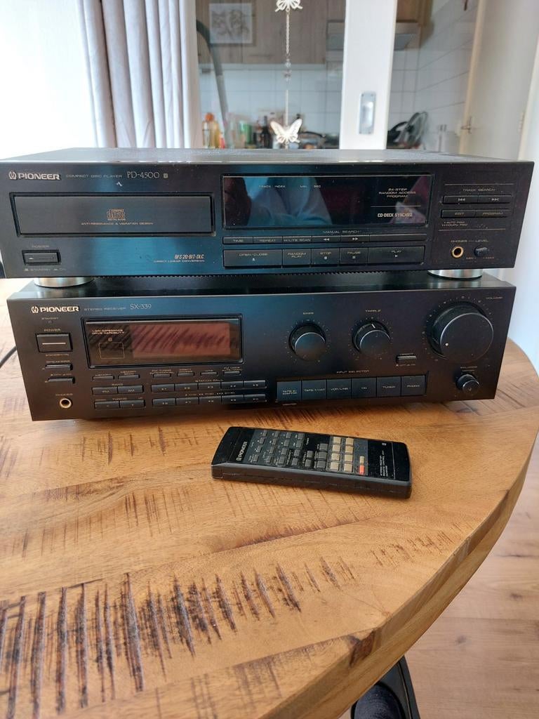 Pioneer SX-339 Receiver en CD-speler PD-4500 met afstand b, Ophalen
