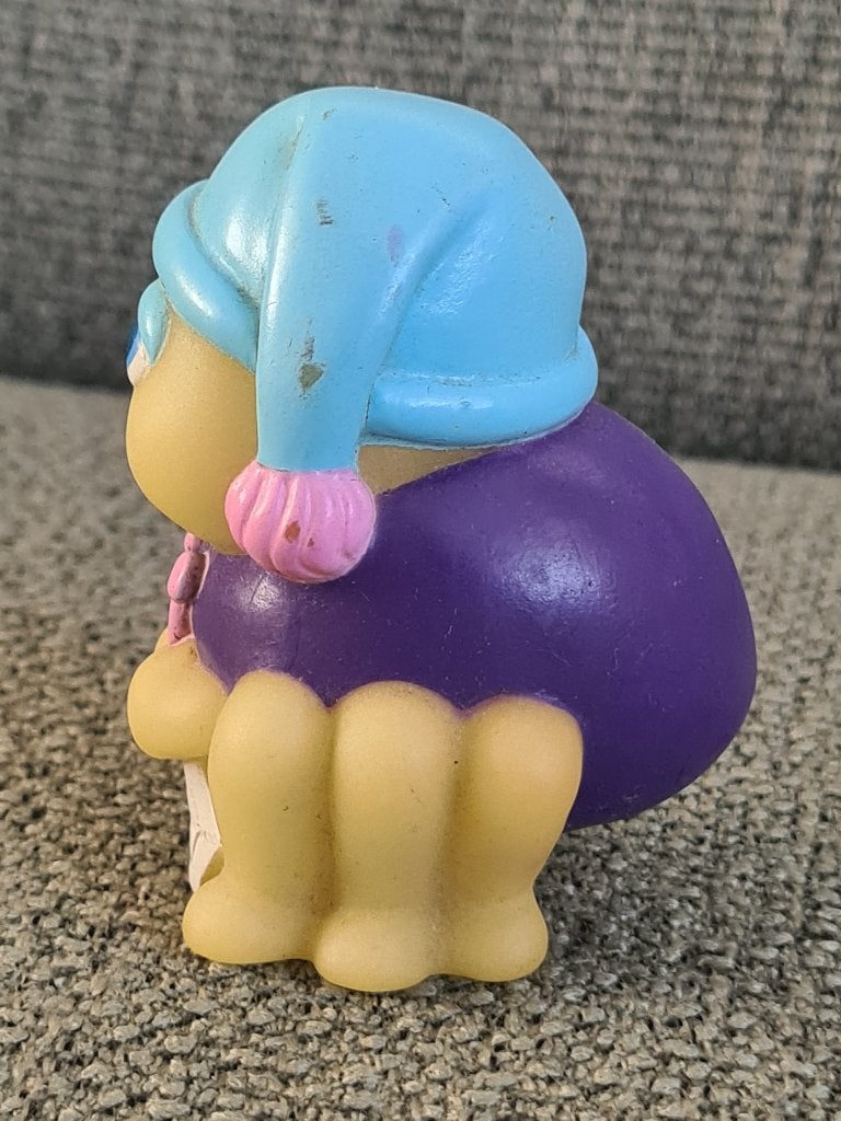 Glo friends worm glow in the dark vintage poppetje playskool, Gebruikt, Playskool hasbro, Ophalen of Verzenden, Nvt