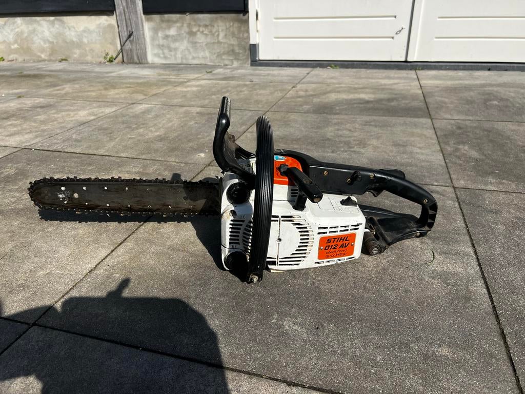 Kettingzaag Stihl 012 AV - Start direct, Ophalen, Gebruikt