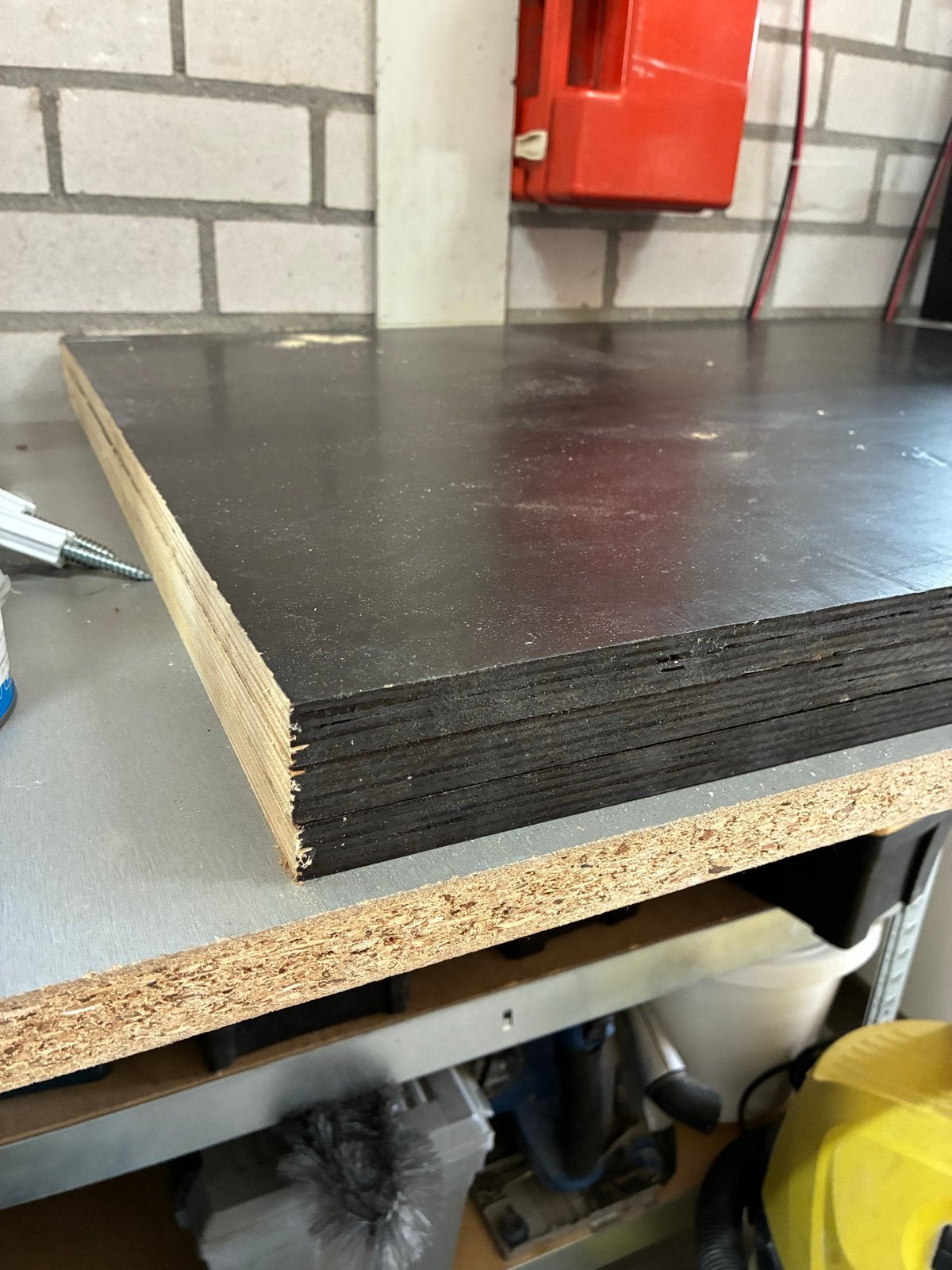 3 betonplex platen 90x74 cm, 18mm dik, Doe-het-zelf en Verbouw, Ophalen, Gebruikt, Minder dan 25 mm, Overige typen