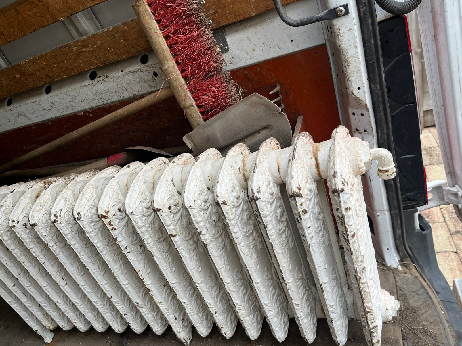 Gietijzeren antieke radiator’s, Ophalen, 60 tot 150 cm, Radiator, 30 tot 80 cm