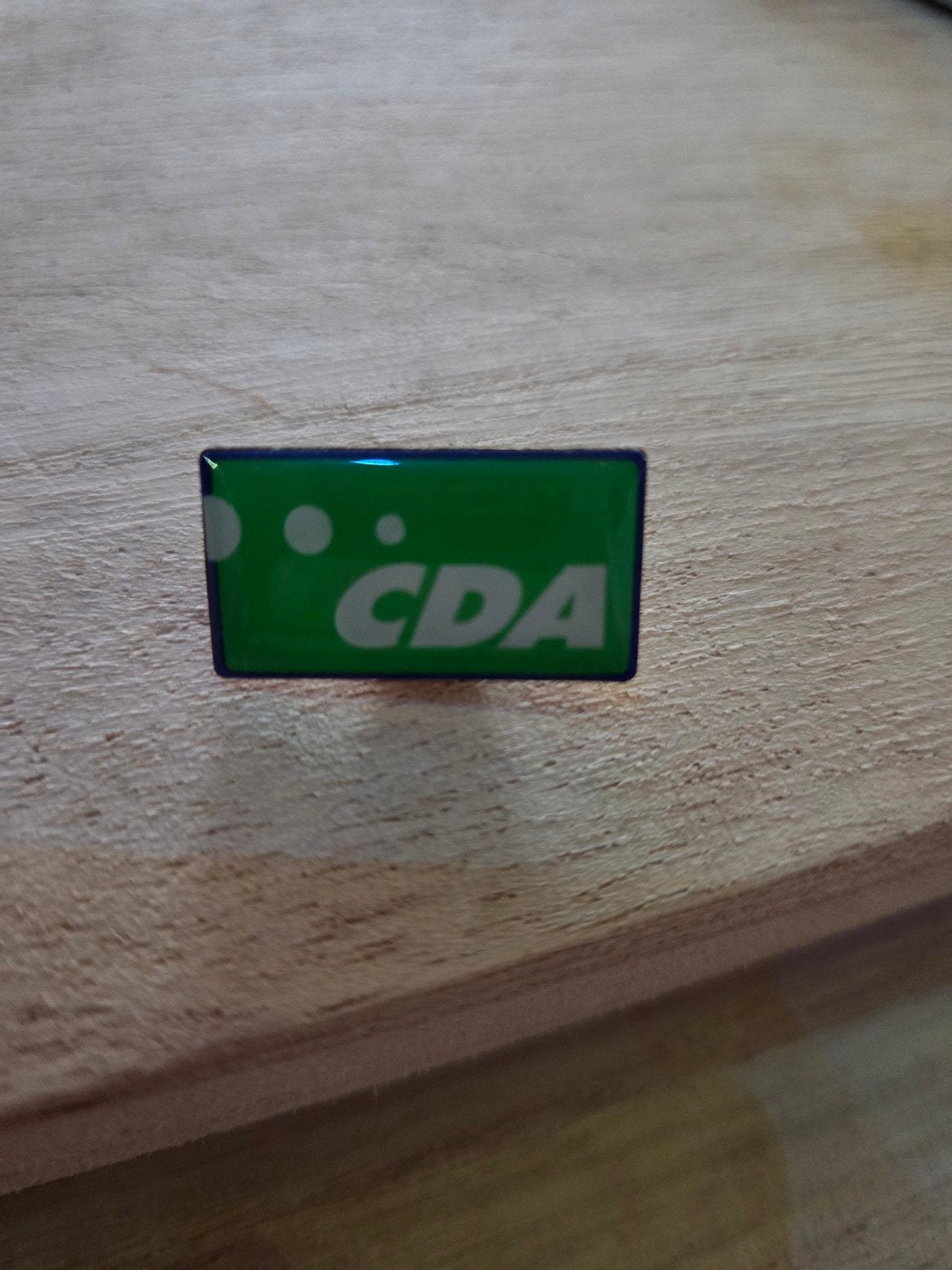 CDA Speldje - Politiek Verzamelobject, Ophalen of Verzenden, Gebruikt