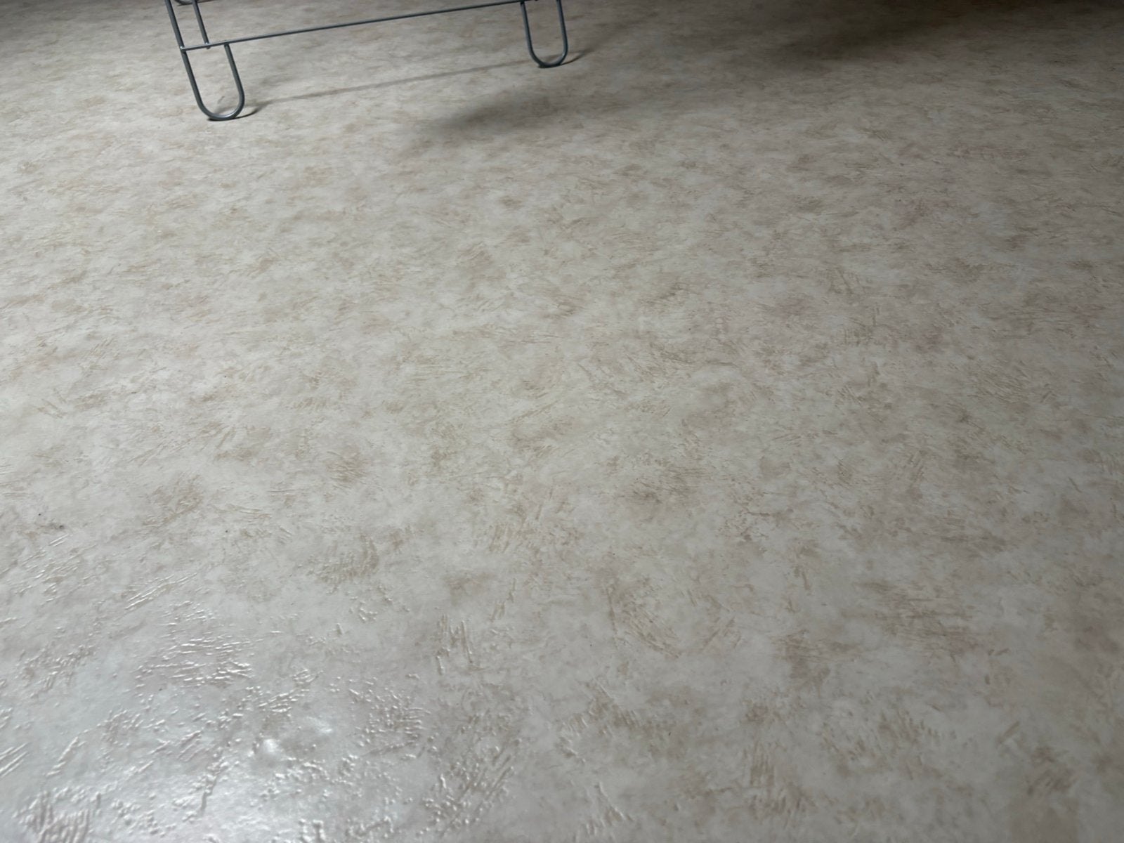 Zeil wit/beige met patroon, circa 10m2, Ophalen, Gebruikt, 5 tot 10 m², Zeil