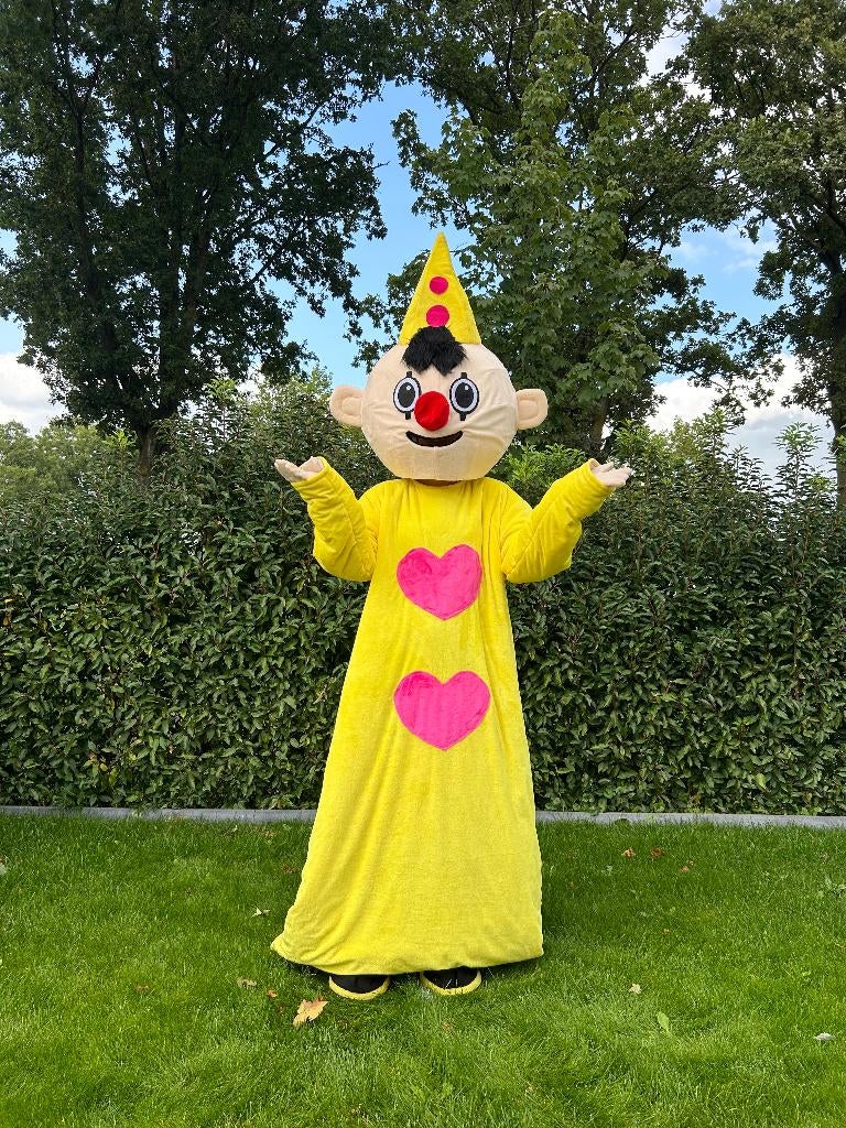 Te Huur: Bumba-Kostuum, Mascotte, Verkleedkleding, Bumba, Ophalen of Verzenden, Zo goed als nieuw, Verjaardag