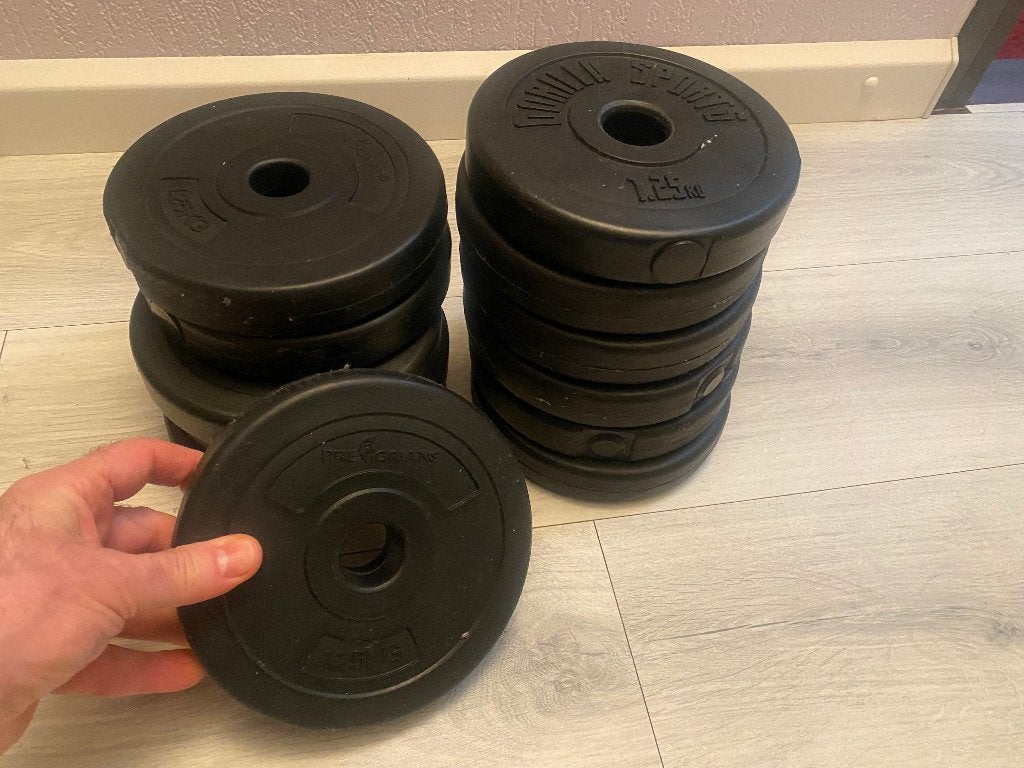Gewichten van 1,25 kg (12 stuks), Ophalen, Zo goed als nieuw