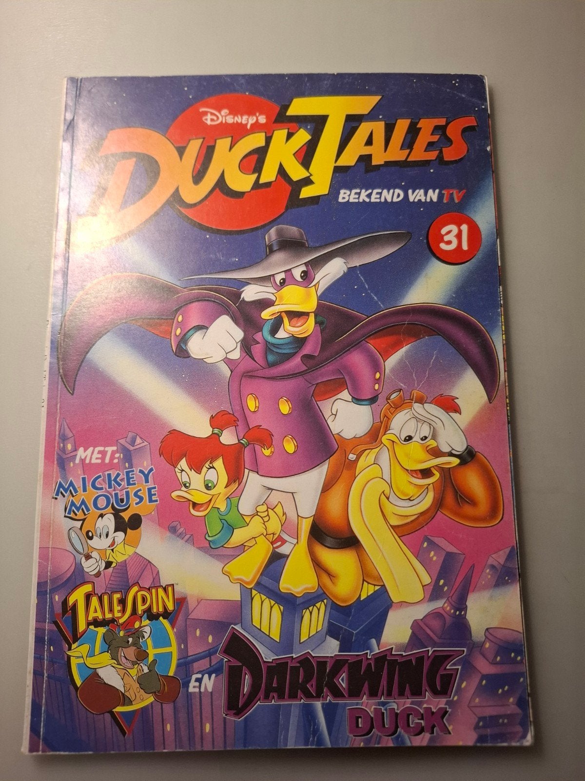Disney's DuckTales met Darkwing Duck deel 31, Gelezen, Eén stripboek, Diverse Disney Auteurs, Ophalen of Verzenden