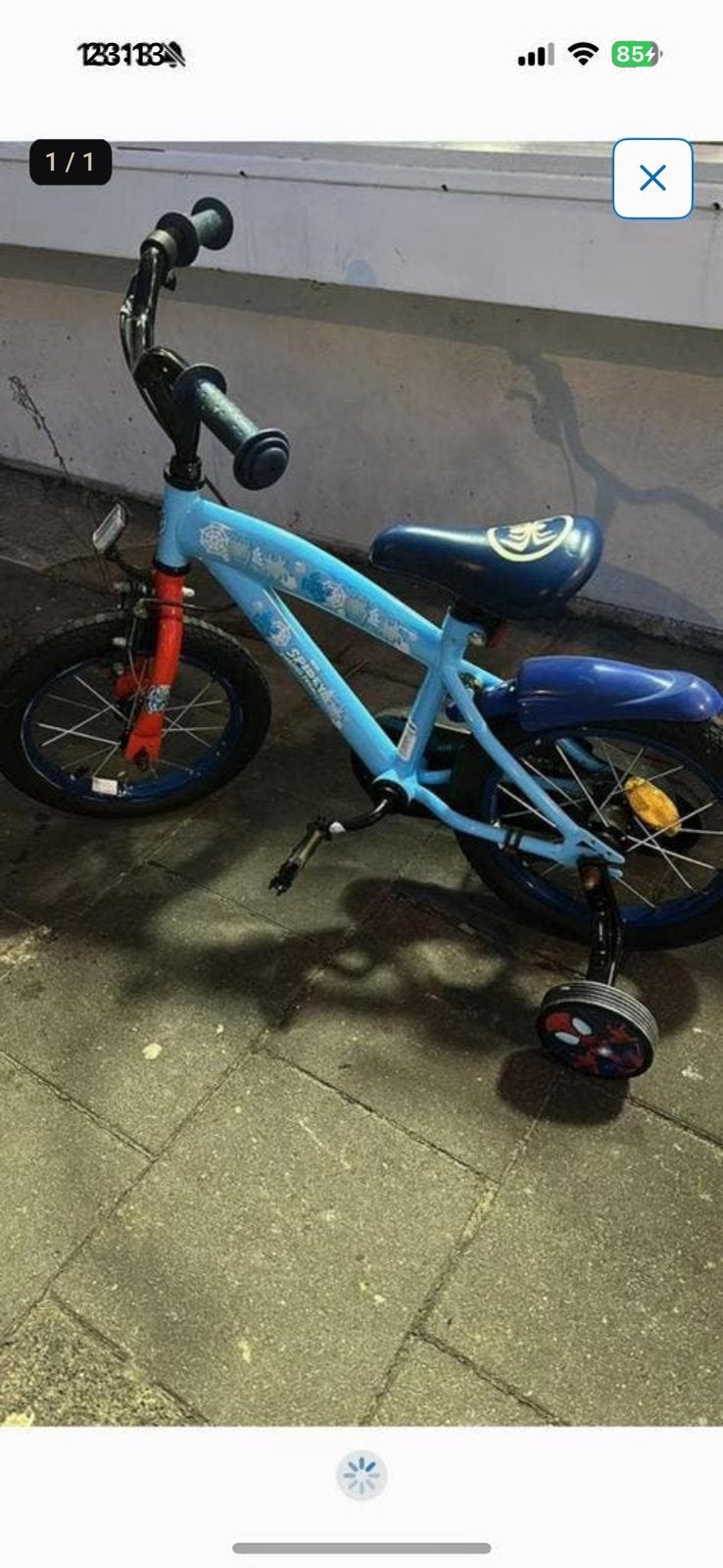 Kinderfiets, Ophalen of Verzenden, Zo goed als nieuw
