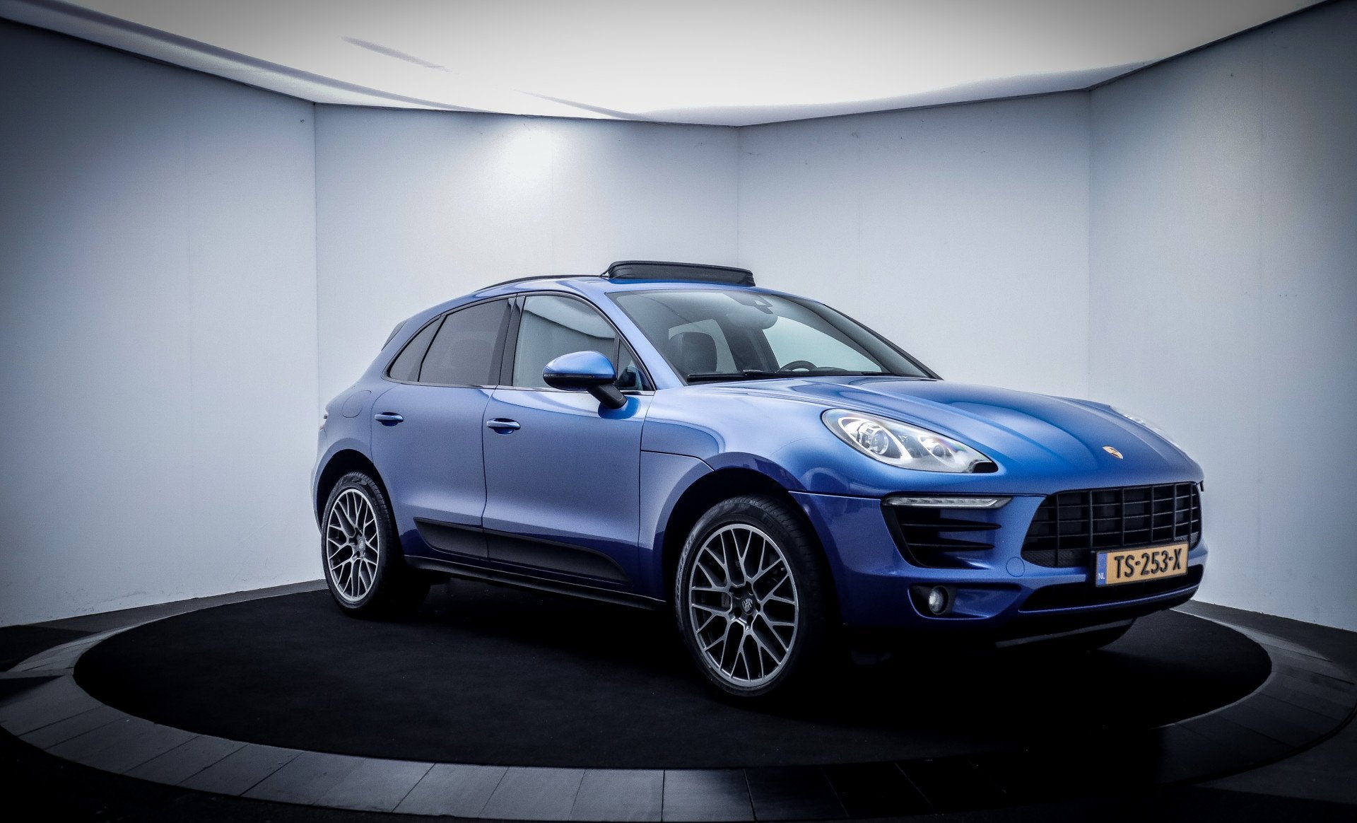 Porsche Macan 3.0S 340Pk SPORT PANO | LEDER | CHRONO | MEMOR, Auto's, Blauw, Bedrijf, Vierwielaandrijving, SUV of Terreinwagen