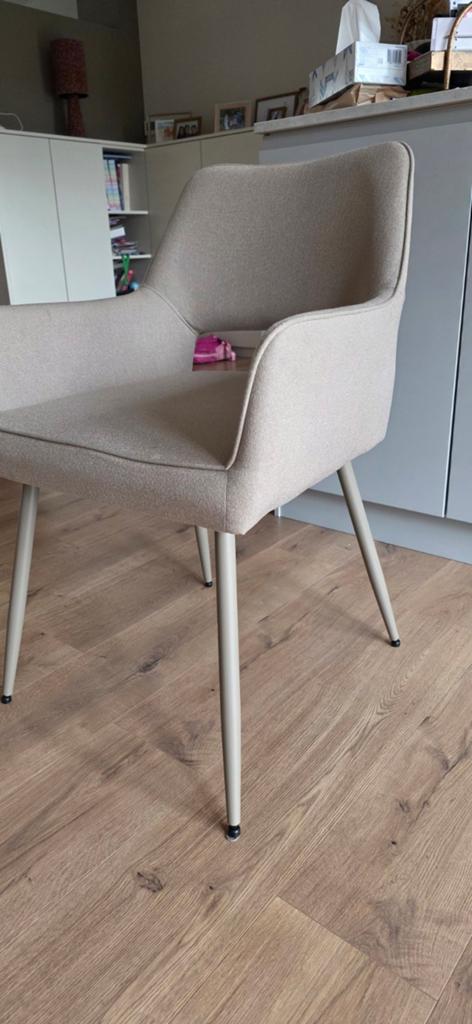 2 Nieuwe Eetkamerstoelen - extra stoelen nog te koop via bol, Ophalen, Twee, Overige kleuren, Modern, Scandinavisch