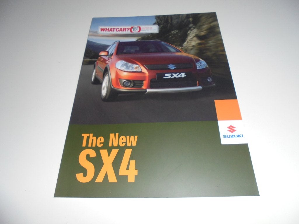 brochure Suzuki SX4 modellen 2007, Ophalen of Verzenden, Nieuw, Overige merken