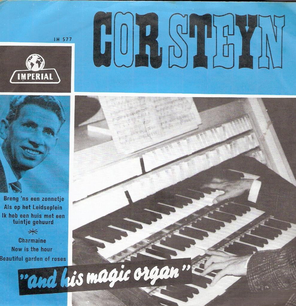 Cor Steyn / His Magic Organ- EP Breng Eens Een Zonnetje, Ophalen, Gelezen, Artiest