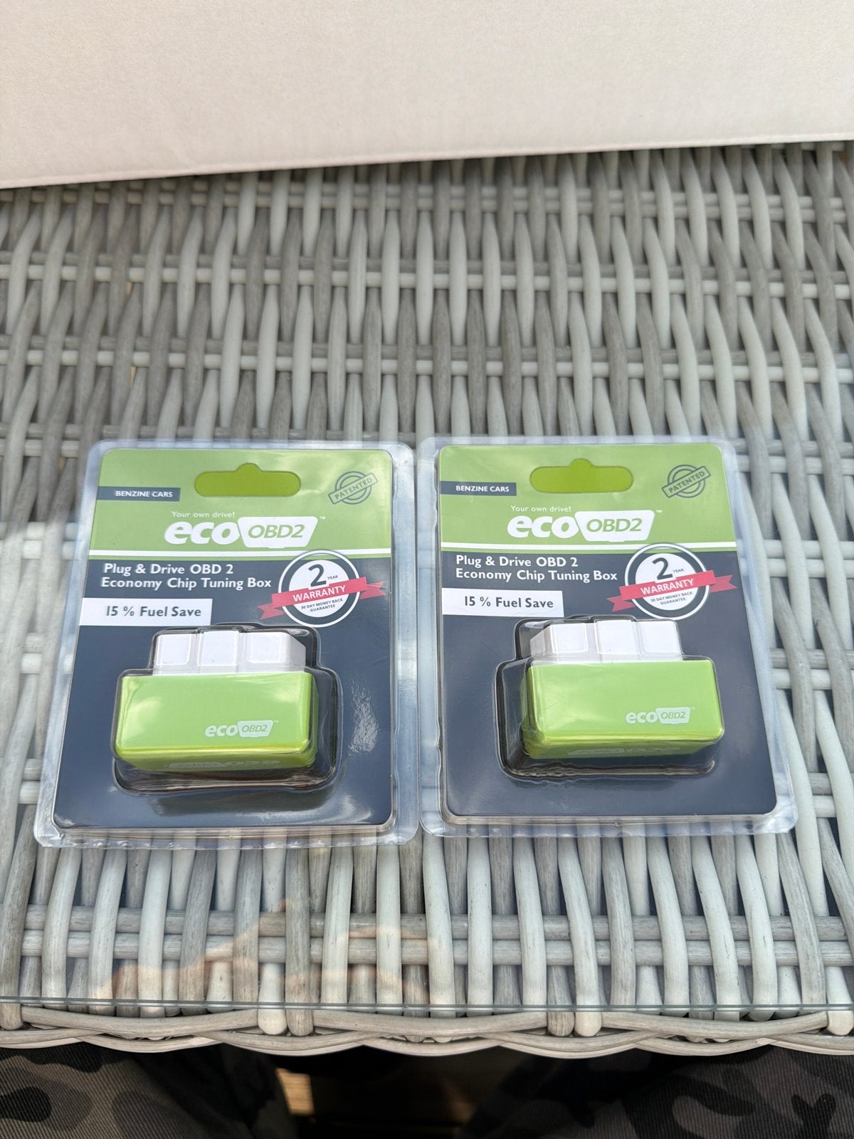 EcoOBD2 Benzine Auto Chip Tuning Box - Brandstofbesparing, Auto diversen, Ophalen of Verzenden