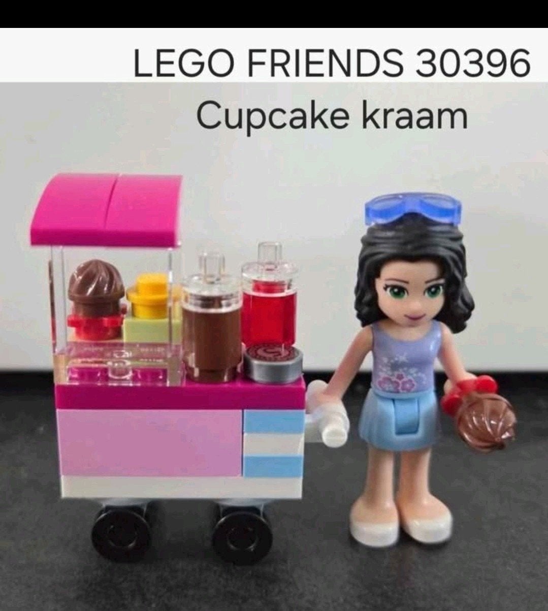 30396 LEGO FRIENDS Cupcake kraam ZGAN, Kinderen en Baby's, Speelgoed | Duplo en Lego, Lego, Compleet, Friends, Ophalen of Verzenden