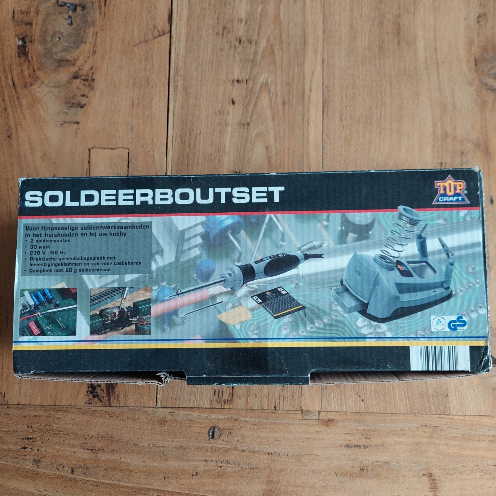 Soldeerboutset TopCraft, Ophalen, Gebruikt