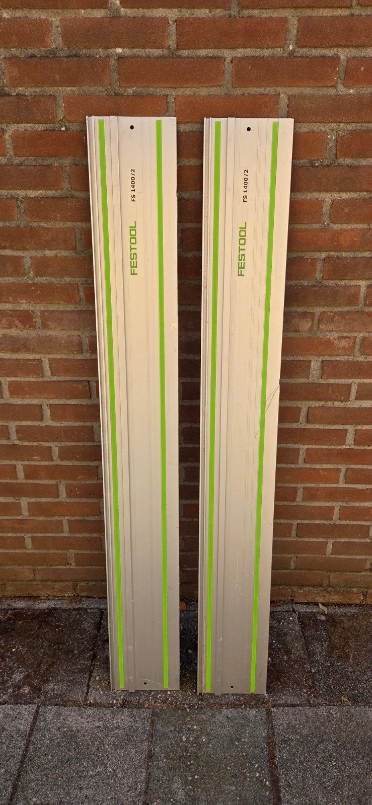 Festool FS 1400/2 geleiderail (2 stuks) met tas, Ophalen