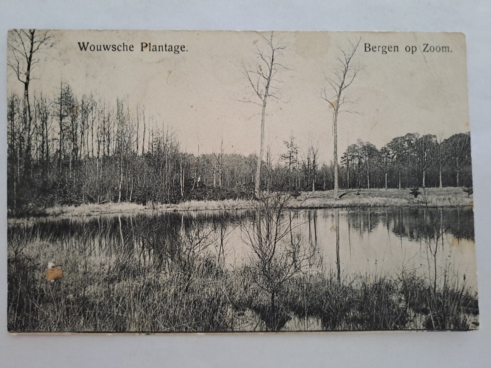 Wouwse plantage,  Bergen op Zoom, Ophalen of Verzenden, Voor 1920, Noord-Brabant