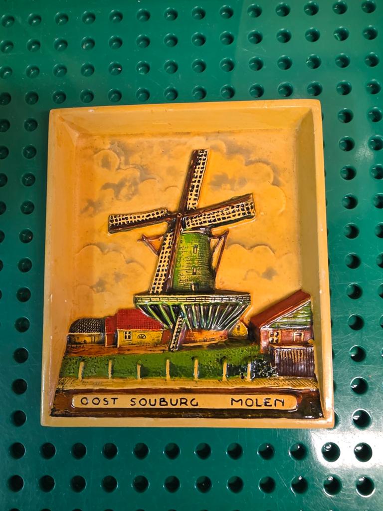 Oost Souburg molen, Antiek en Kunst, Antiek | Wandborden en Tegels, Ophalen of Verzenden