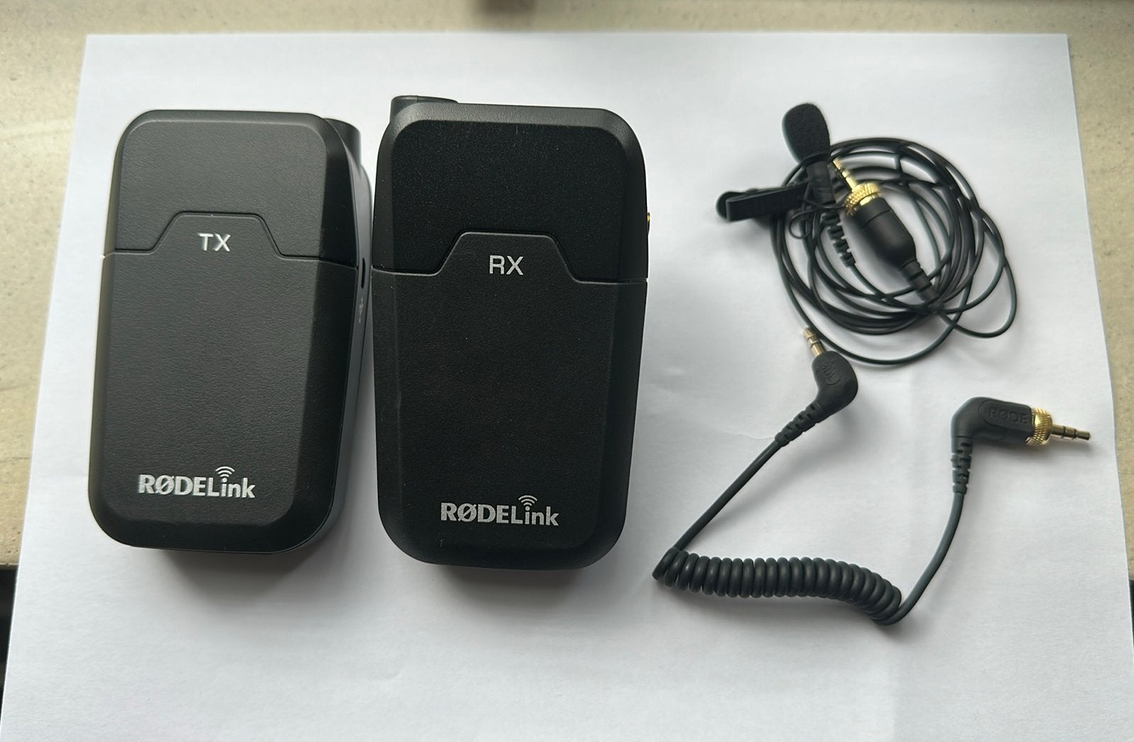 RØDELink Draadloze Microfoon Set (TX & RX) met Lavalier, Muziek en Instrumenten, Microfoons, Ophalen of Verzenden, Zo goed als nieuw