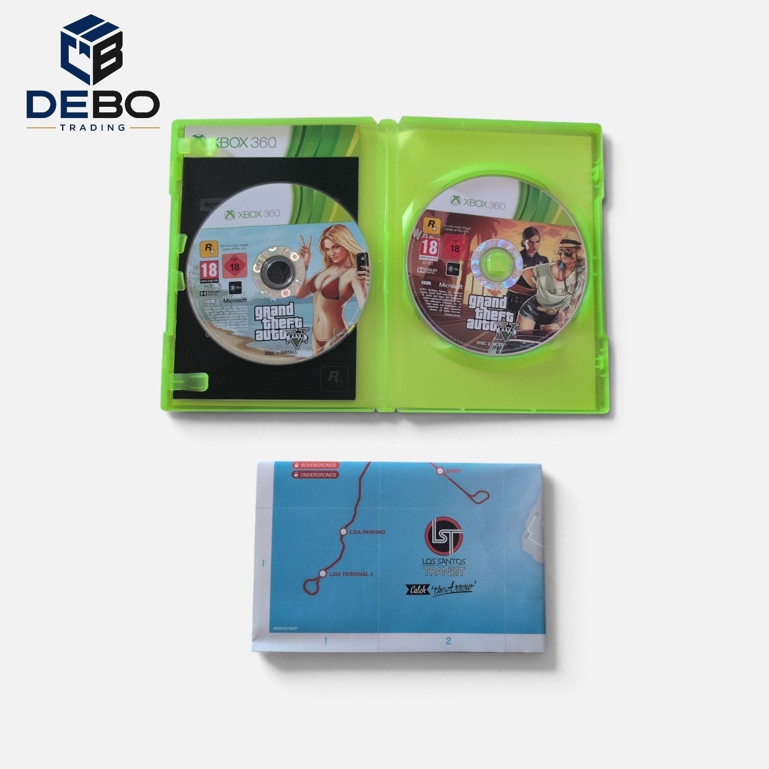 Rockstar Games Bundel Xbox 360 – GTA IV, GTA V & Red Death R, Avontuur en Actie, Vanaf 18 jaar, 1 speler, Ophalen of Verzenden