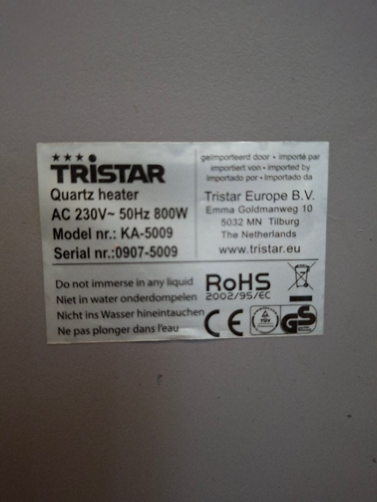 Twee elektrische kacheltjes, Ophalen, Gebruikt, Overige soorten, Elektrisch