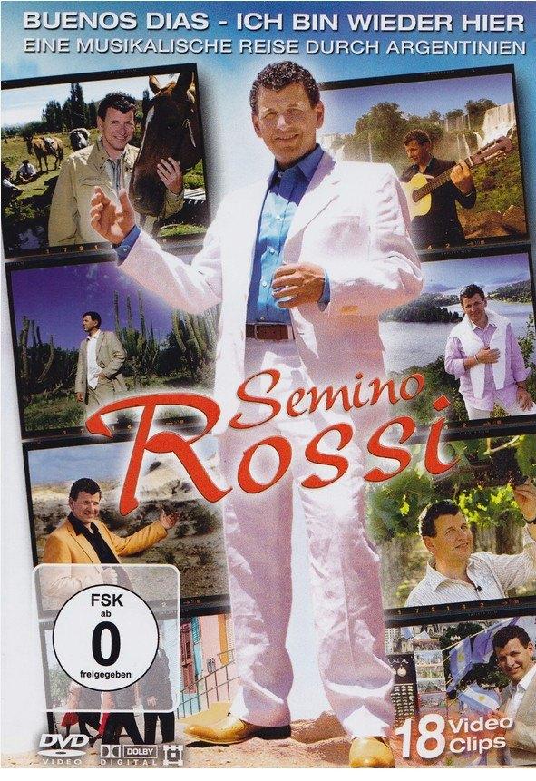 DVD Semino Rossi Buenos Dias  & Ich Bin Wieder Da +Clips +, Cd's en Dvd's, Dvd's | Muziek en Concerten, Nieuw in verpakking, Alle leeftijden