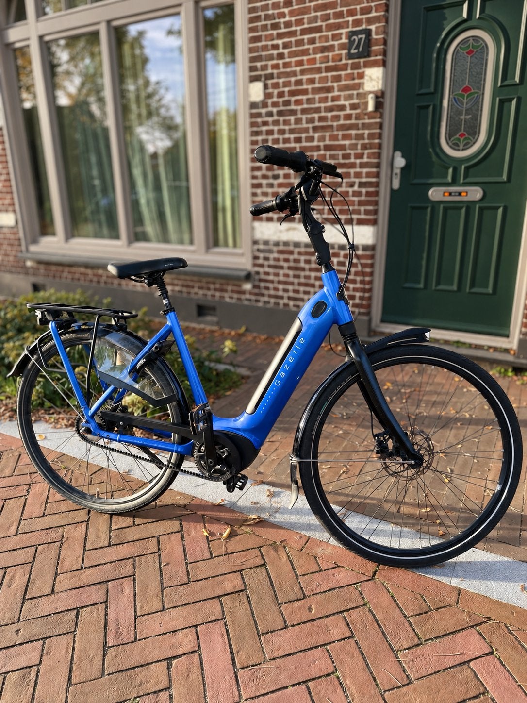 Gazelle Grenoble C5 HMB 500Wh | Bosch | riem | maat 53