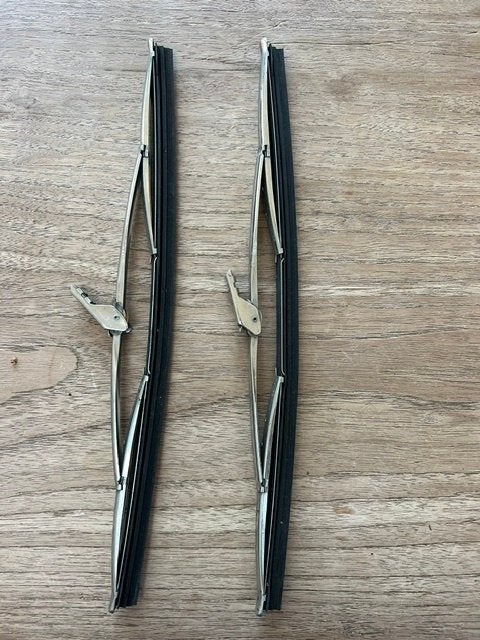 Mercedes w110/w111/w112 ruitenwissers chroom, Verzenden, Gebruikt, Mercedes-Benz