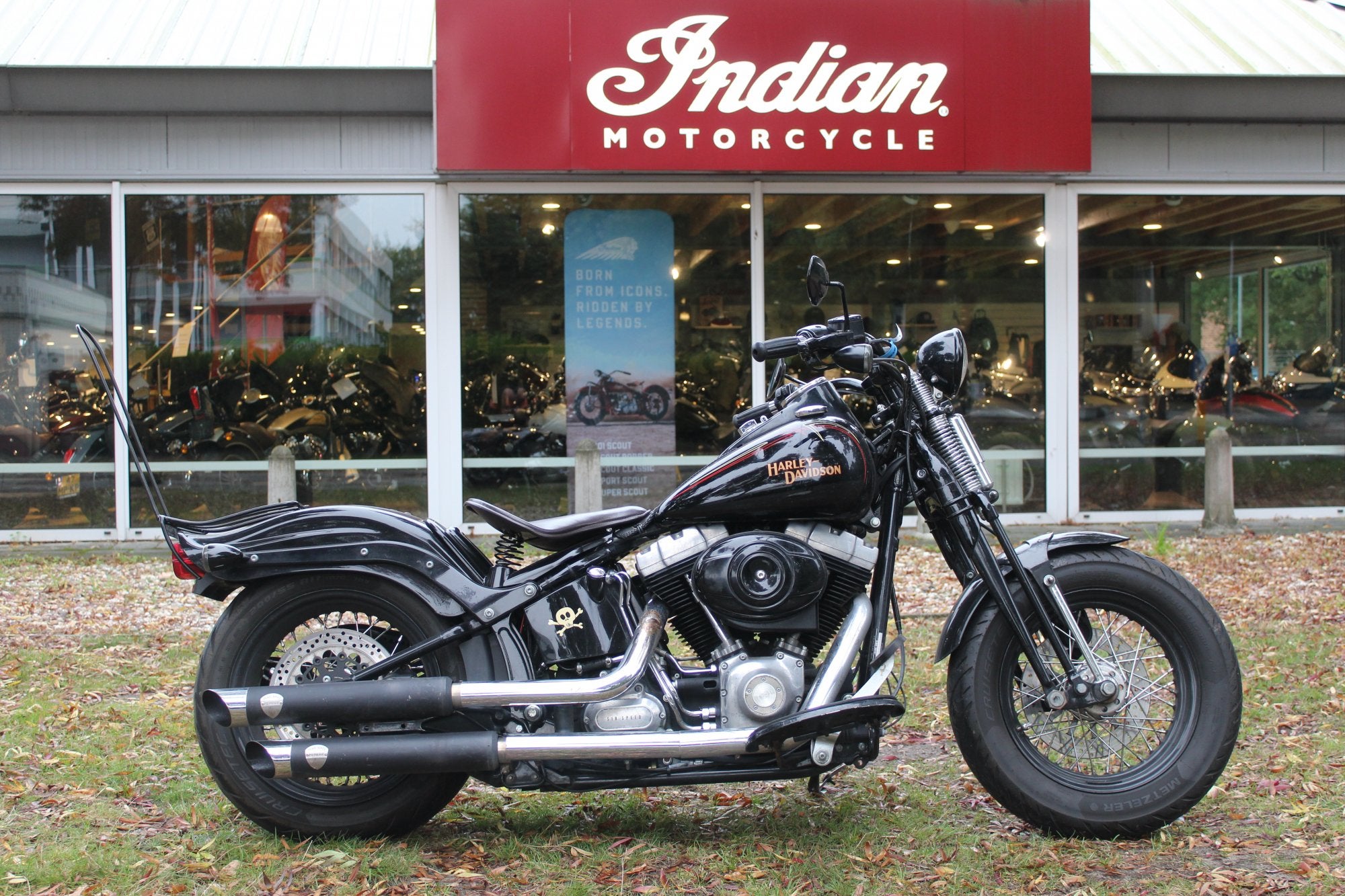 Harley-Davidson Softail FLSTSB Crossbones, Motoren, Chopper, Bedrijf, Meer dan 35 kW, Handgeschakeld