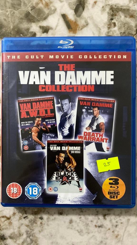 The van damme collection blu ray, Ophalen of Verzenden, Zo goed als nieuw, Actie