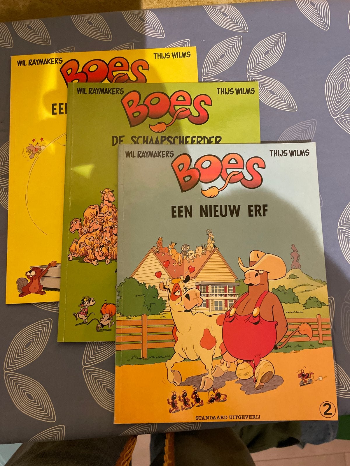 Boes stripboeken - 3 delen van Wil Raymakers & Thijs Wilms, Meerdere stripboeken, Ophalen of Verzenden, Zo goed als nieuw