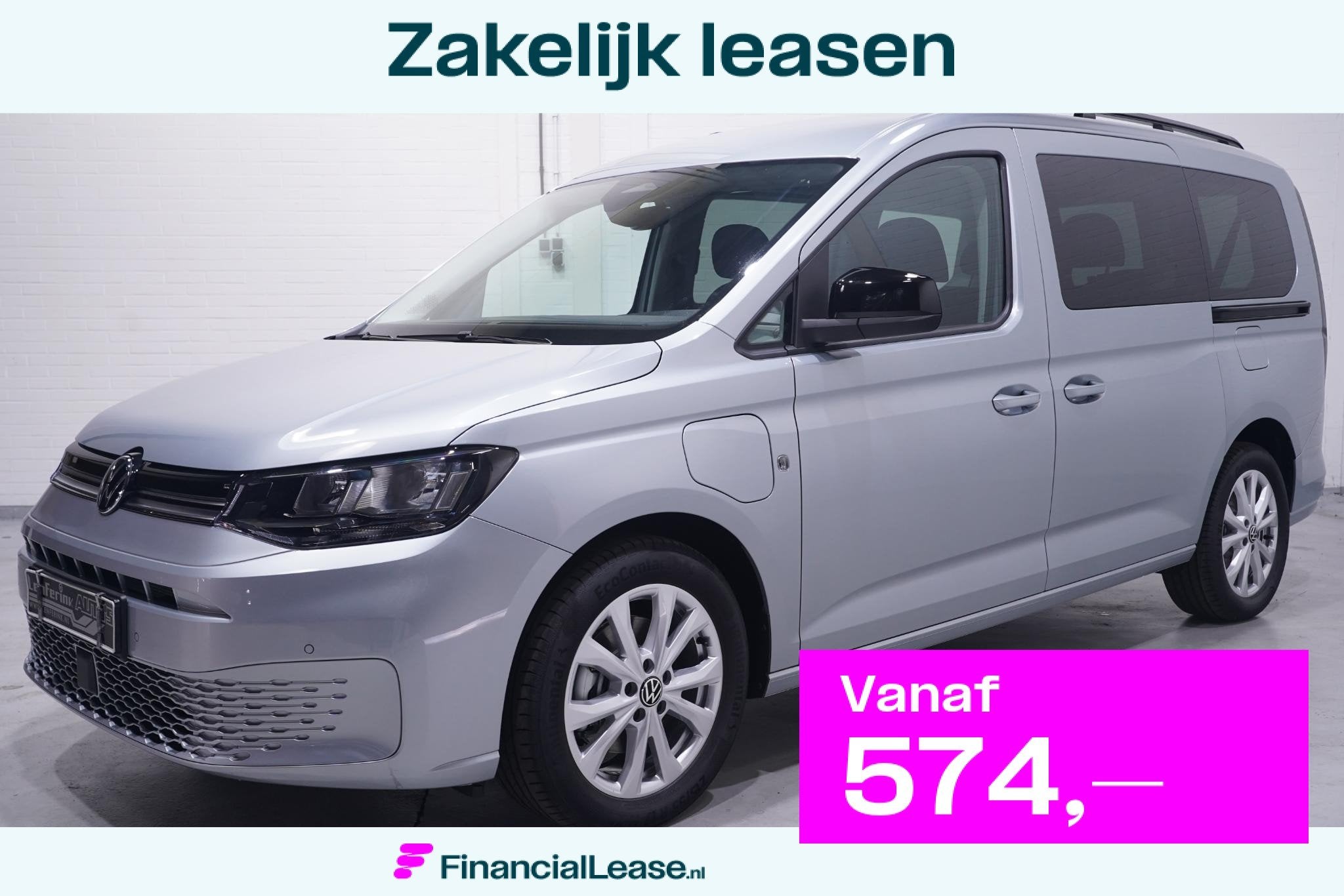 Volkswagen Caddy Maxi 1.5 TSI Hybride Life Fabrieksgarantie, Stof, Euro 6, 150 pk, 7 stoelen