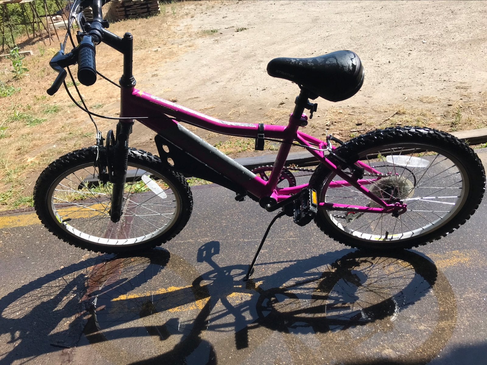 20 inch meisjes fiets, Ophalen, Velgrem, Stratus, Versnellingen