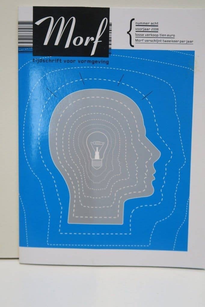Morf - Tijdschrift voor vormgeving nr 8 Voorjaar 2008, Ophalen of Verzenden, Zo goed als nieuw, Overige onderwerpen