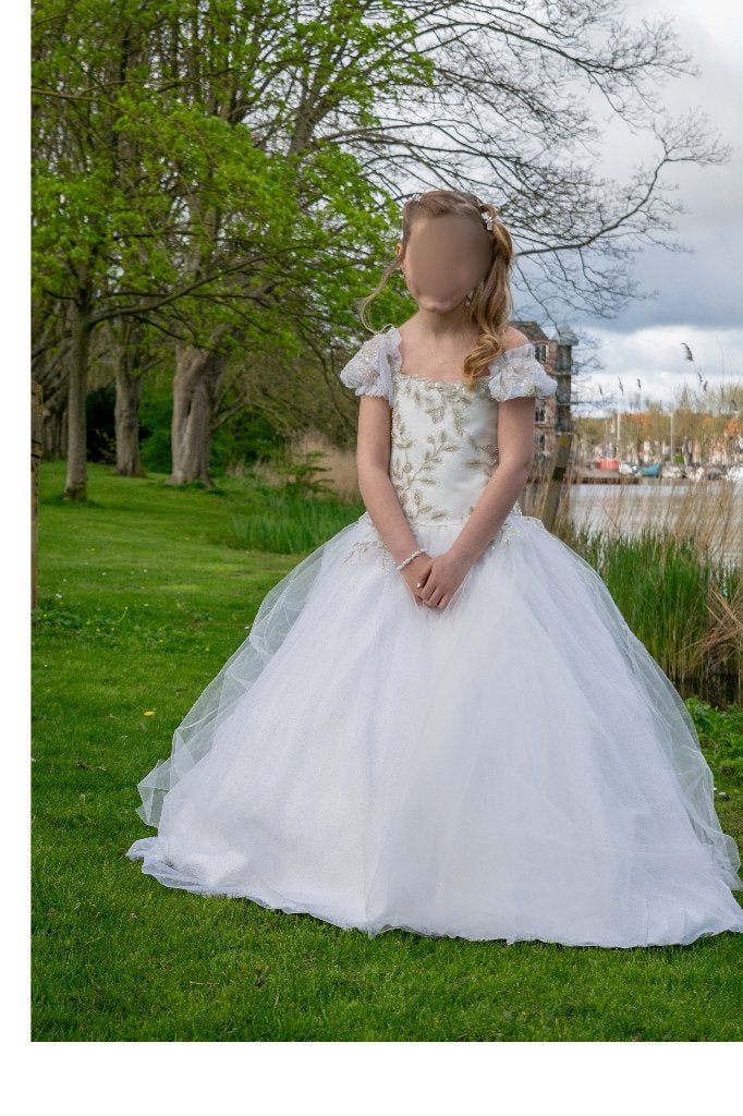 Communiejurk maat 134, Kinderen en Baby's, Ophalen, Nieuw, Meisje, Jurk of Rok