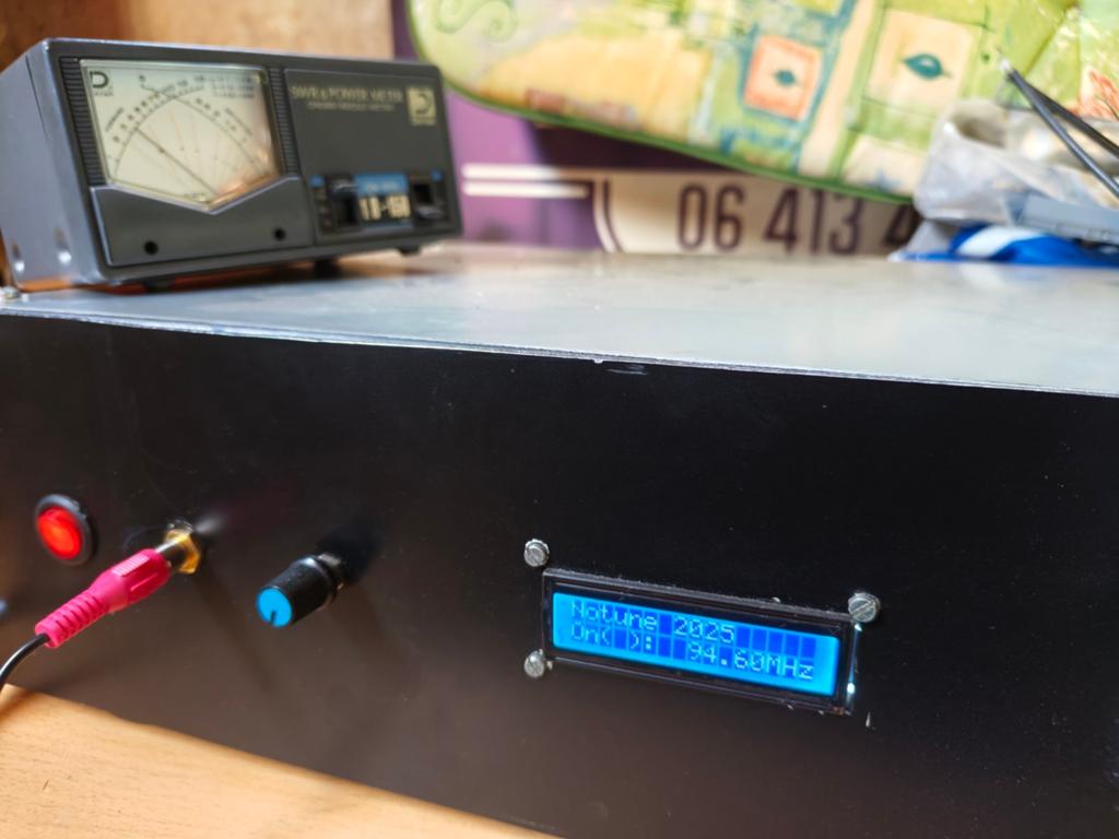Fm zender breedband 350 pk 85 tot 108 fm, Telecommunicatie, Zenders en Ontvangers, Ophalen of Verzenden, Zo goed als nieuw, Zender