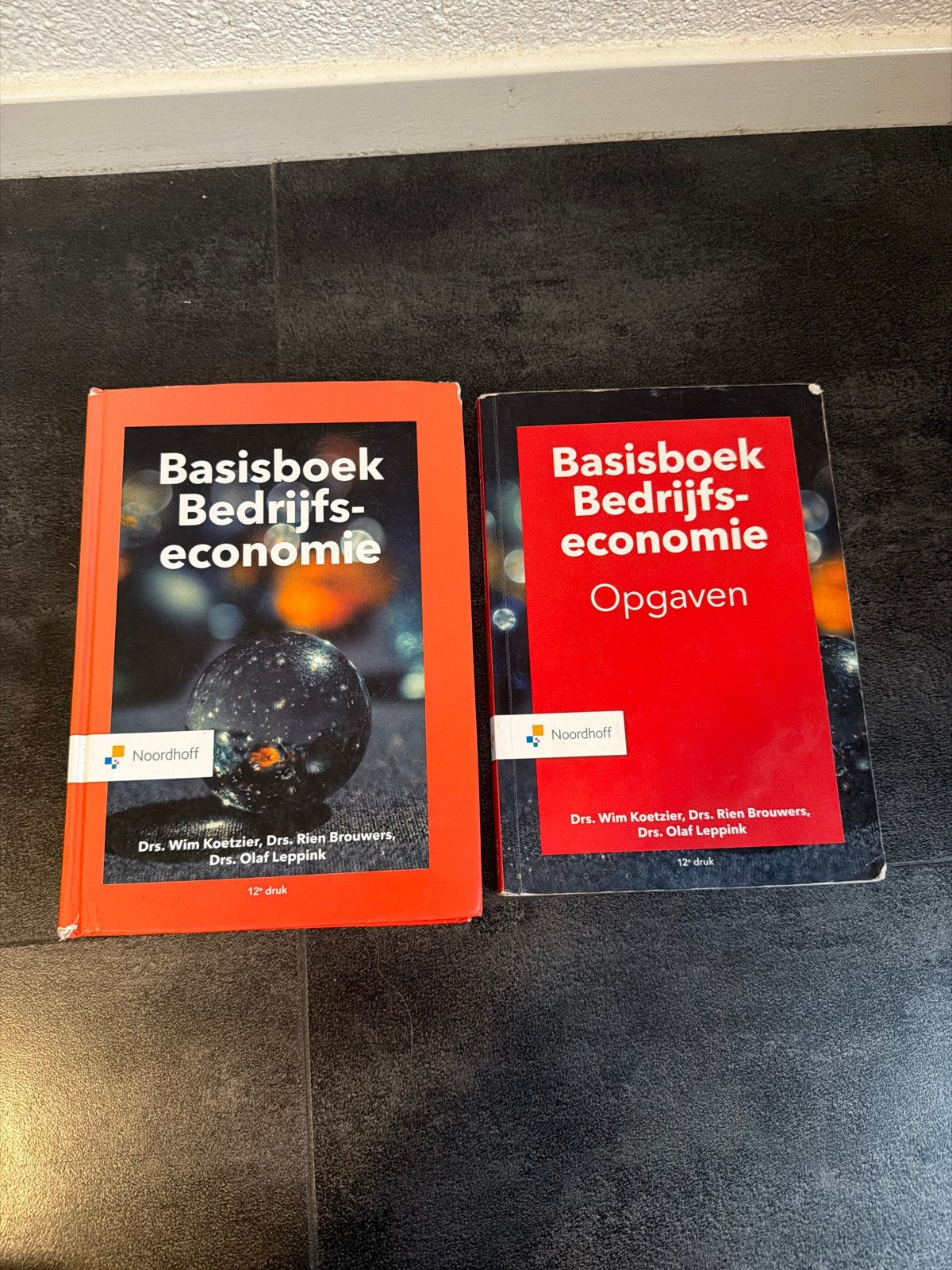 Basisboek Bedrijfseconomie + Opgaven (12e druk), Ophalen, Gamma, Gelezen, HBO