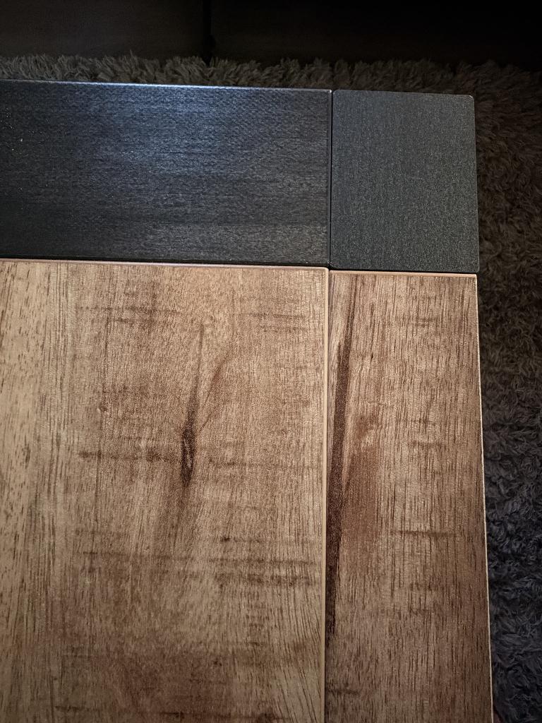 Salontafel mangohout/industrieel, Ophalen, 100 tot 150 cm, Industrieel, mangohout, Nieuw