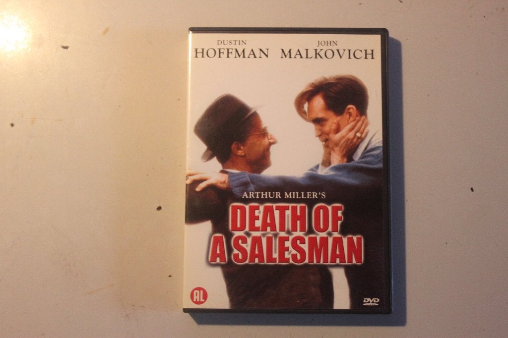 602s - dvd - death of a salesman - dustin hoffman / john mal, Alle leeftijden, Ophalen of Verzenden, Gebruikt