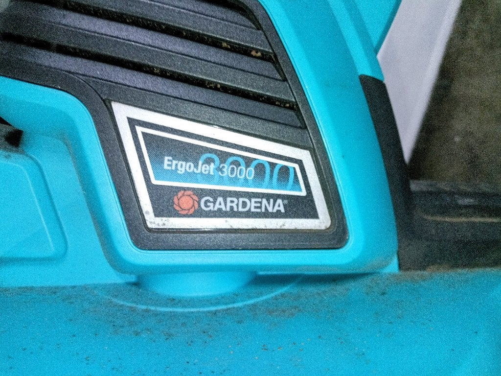 Gardena ErgoJet 3000 bladblazer / bladzuiger met opvangzak, Gebruikt, Met opvangzak, Handgedragen, Ophalen of Verzenden