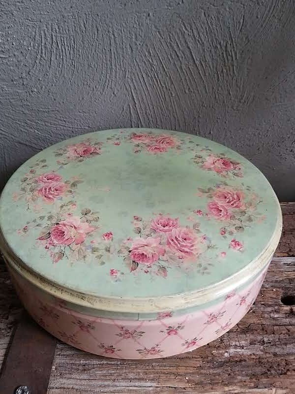 brocante opbergdoos, Ophalen of Verzenden