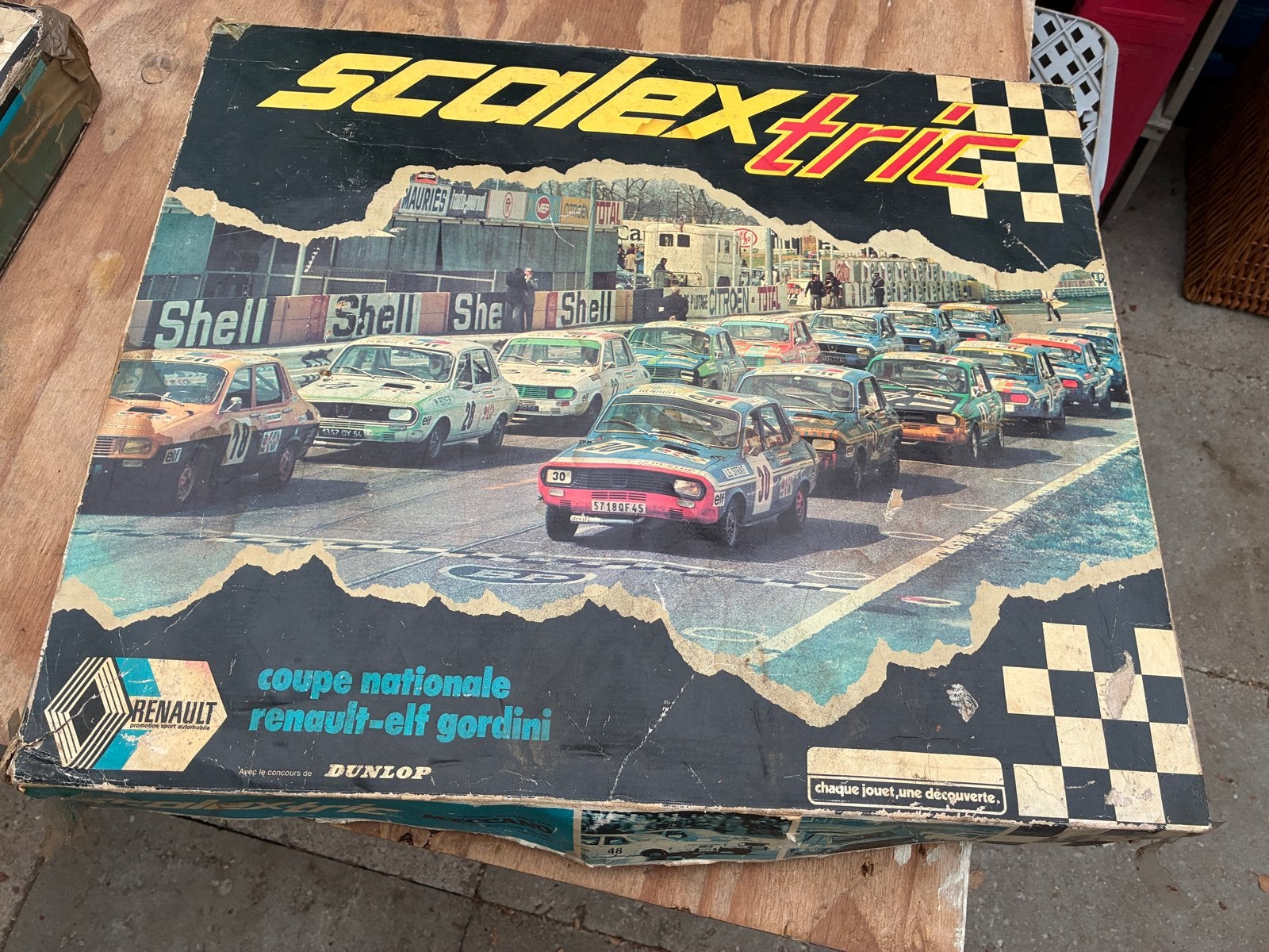 Scalextric Vintage Racebaan uit de jaren '70 - Compleet, Overige merken, Ophalen of Verzenden, Elektrisch, Racebaan