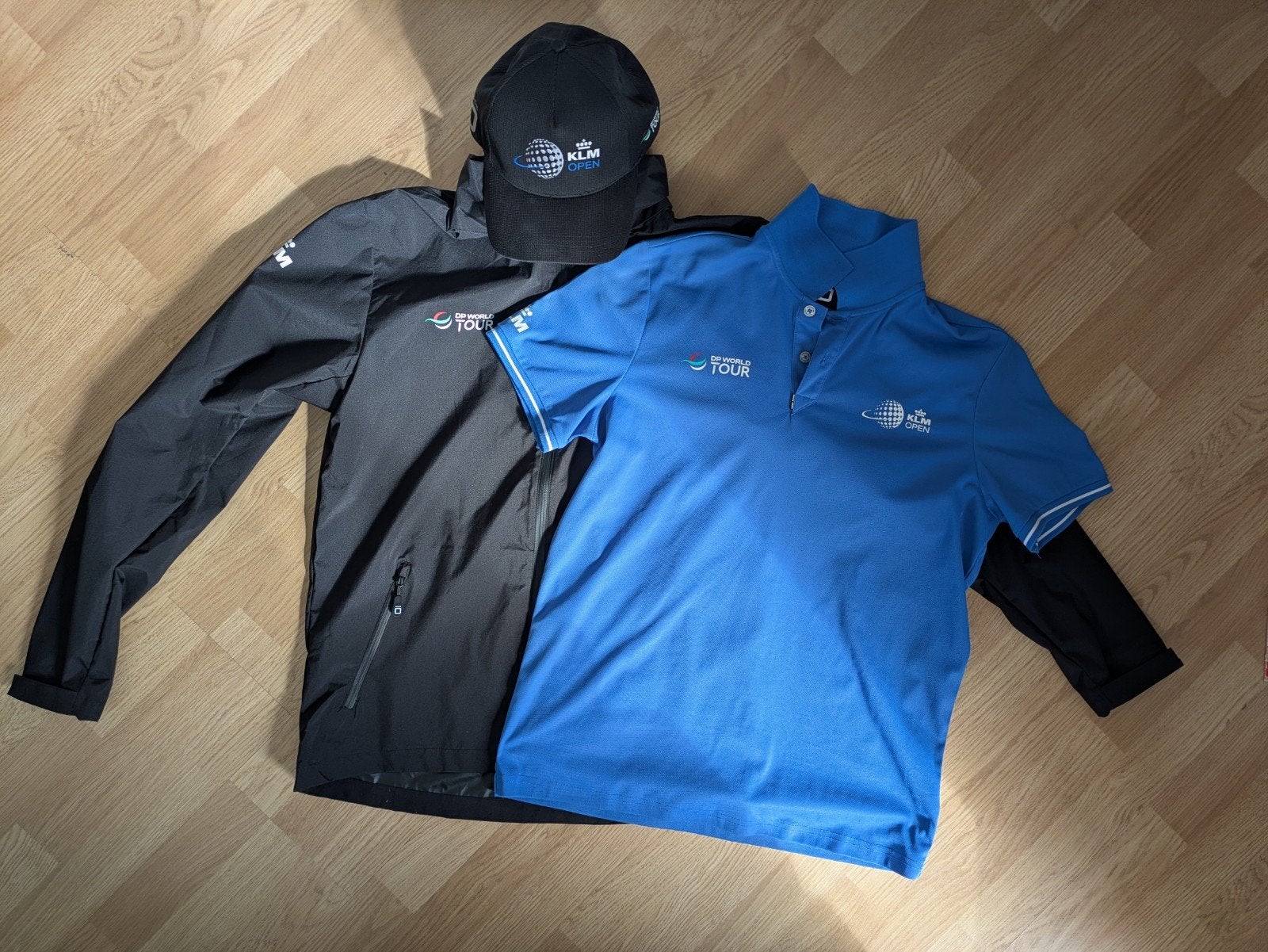 Kledingpakket golf KLM Open, Ophalen of Verzenden, Zo goed als nieuw, Kleding, Overige merken