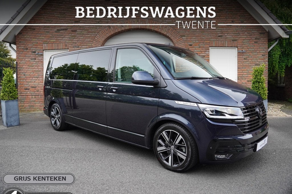 Volkswagen Transporter 4-MOTION 204pk DSG Caravelle Highline, Automaat, Stof, Gebruikt, 4 cilinders