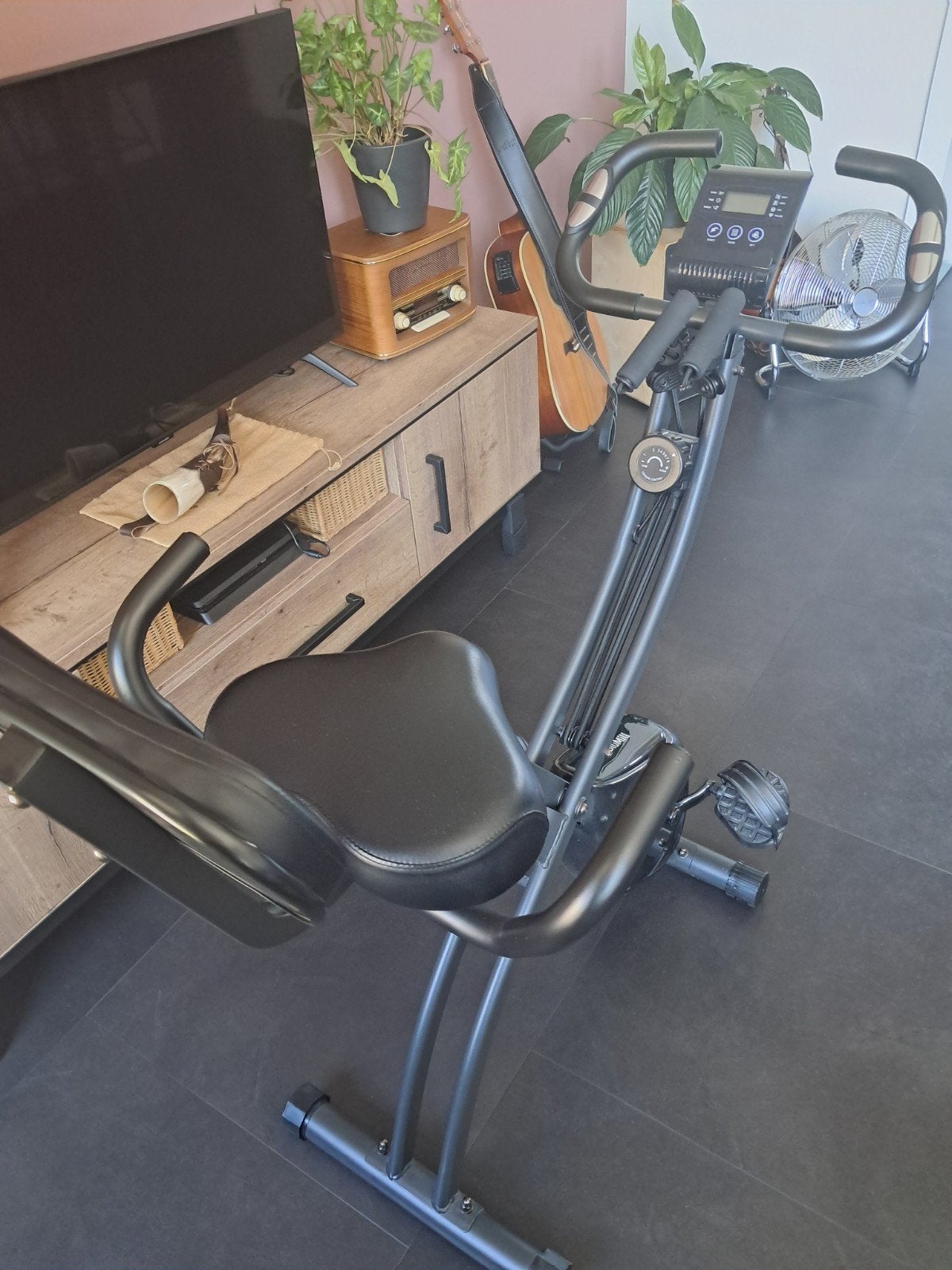 hometrainer, Ophalen, Gebruikt, Aluminium, Benen