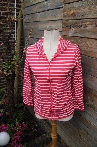 Vest rood/ wit Saint James mt 34 Vaste prijs, Saint James, Ophalen of Verzenden, Zo goed als nieuw, Maat 34 (XS) of kleiner