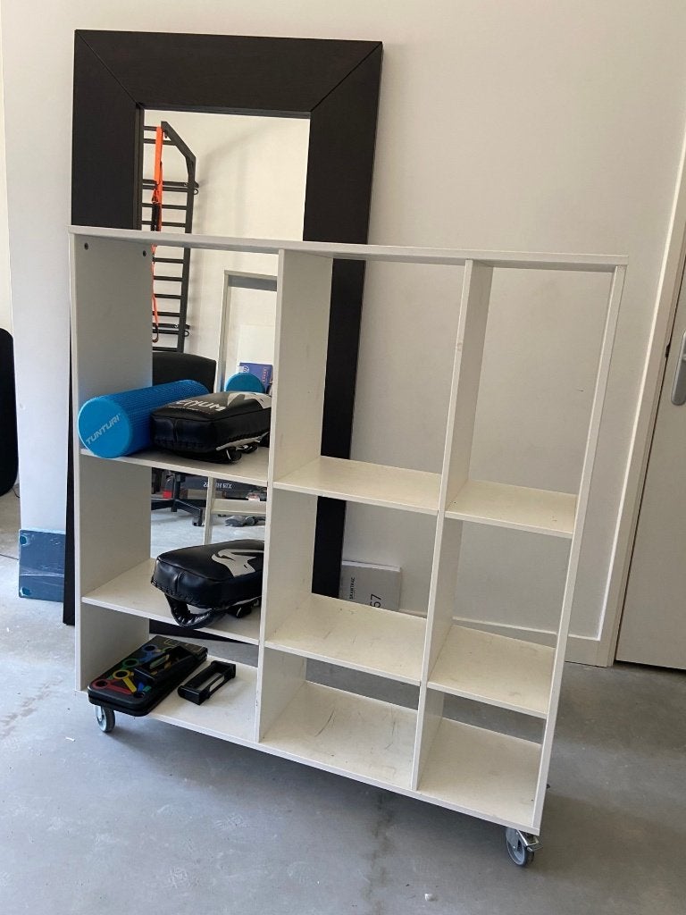 Handige vakkenkast, Ophalen, Gebruikt, 100 tot 150 cm, 100 tot 150 cm