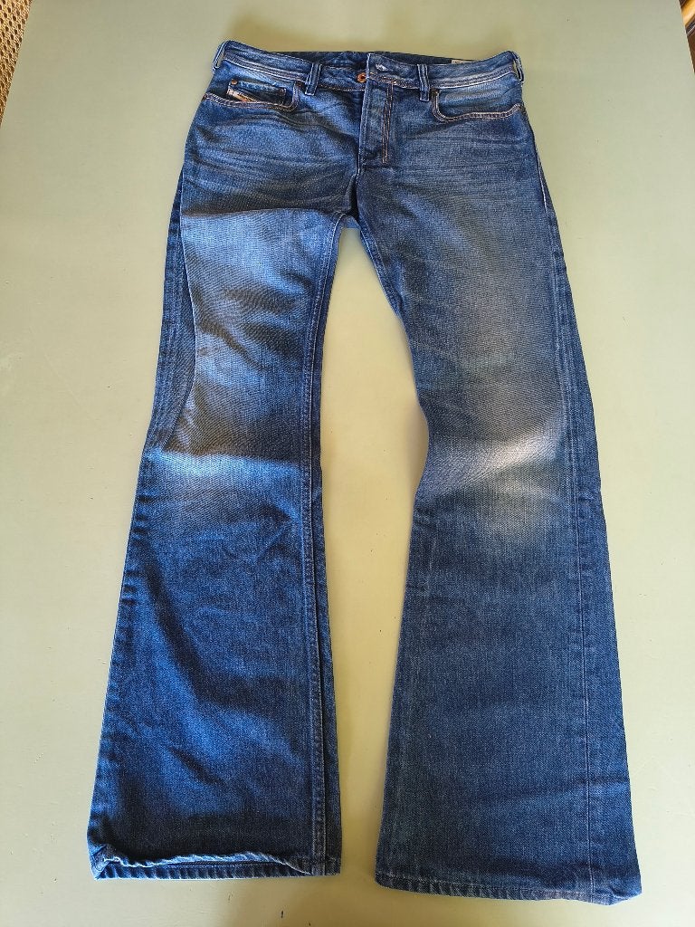 Diesel Zathan W32 L34 Bootcut Jeans / Spijkerbroek 71W, Kleding | Heren, Spijkerbroeken en Jeans, Diesel, Blauw, W32 (confectie 46) of kleiner